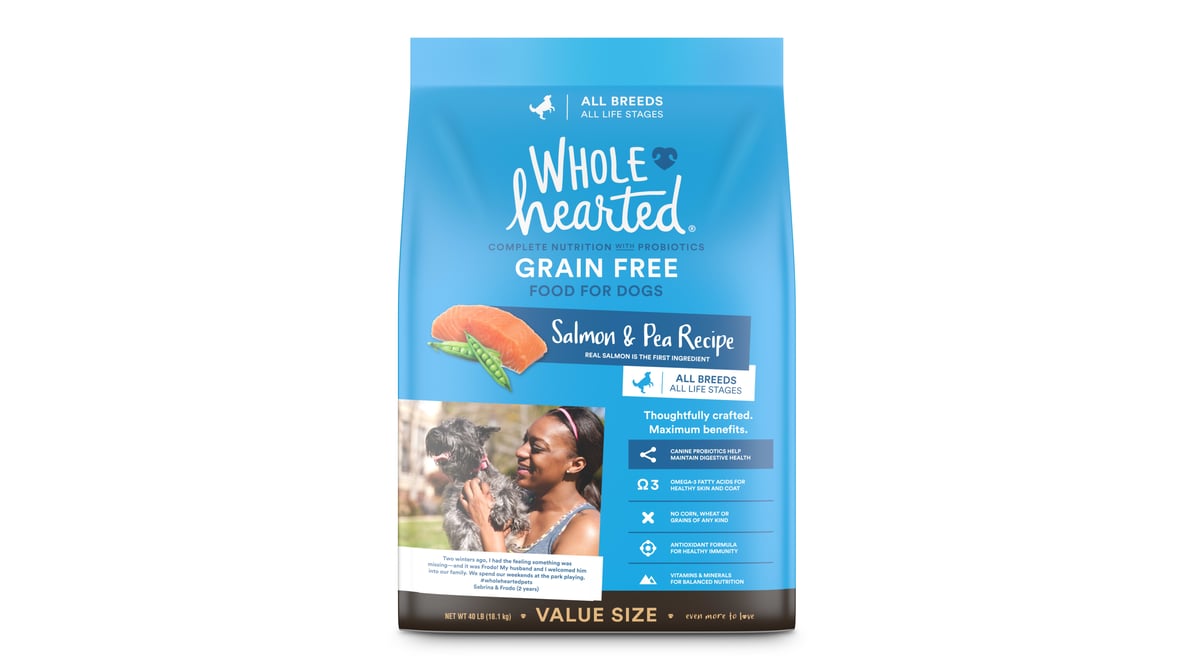 Wholehearted small shops breed dog food