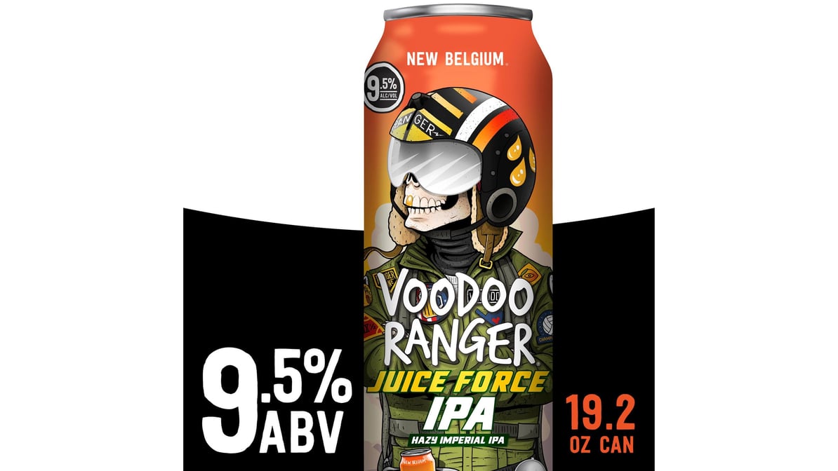 New Belgium Voodoo Ranger Juice Force 19.2 oz.