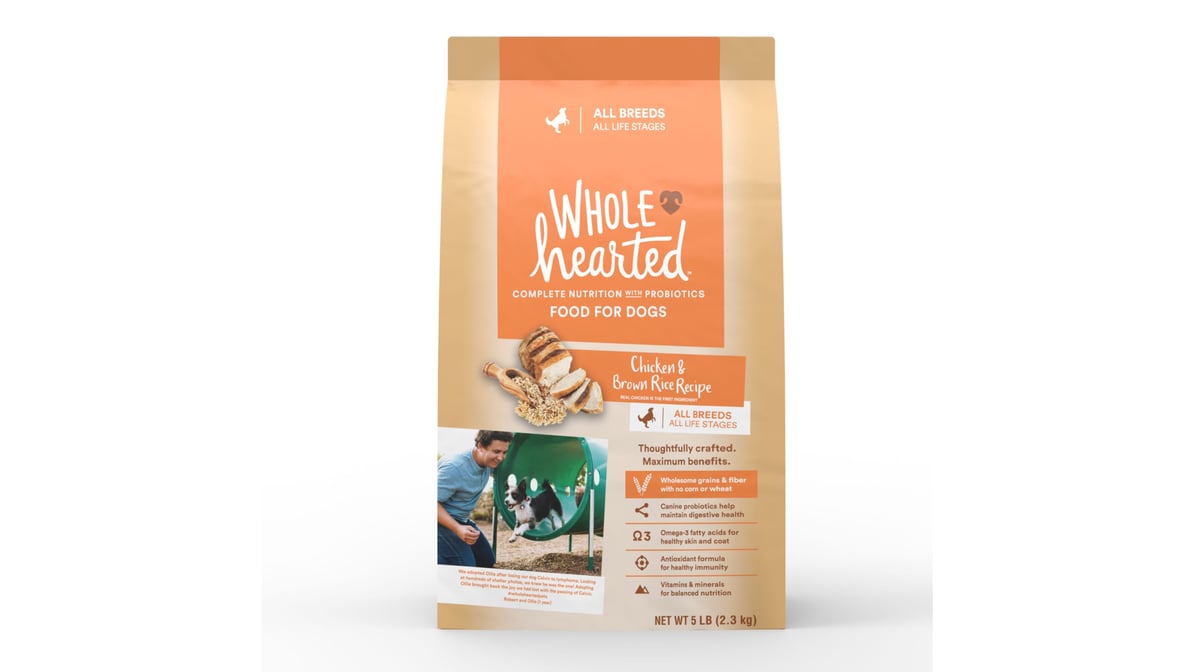 Review fashion wholehearted dog food