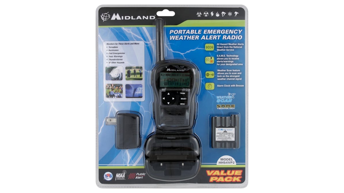 Midland Handheld Portable Emergency Weather Alert Radio HH54VP NEW deals SEALED