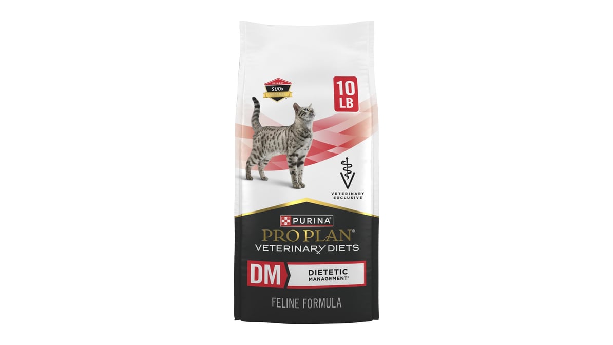 Purina shops dietetic management cat food