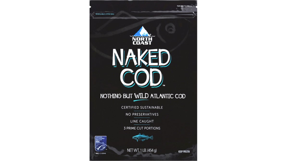 North Coast Organic Naked Cod (1 lb) | Delivery Near Me - Doordash