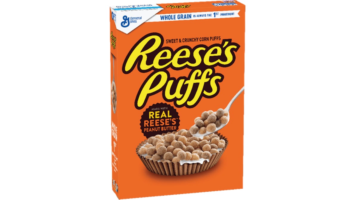 Save on General Mills Reese's Puffs Cereal Corn Puffs Peanut