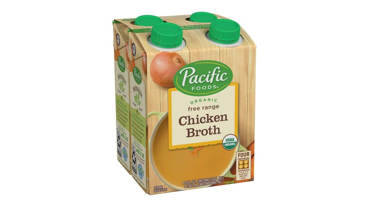 Organic Low Sodium Chicken Broth - Pacific Foods