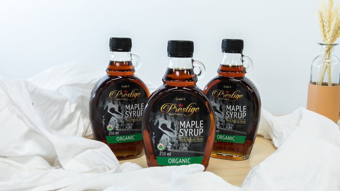 Maple Syrup Tradicional 250ml Stuttgart - Amber Rich Taste - 100