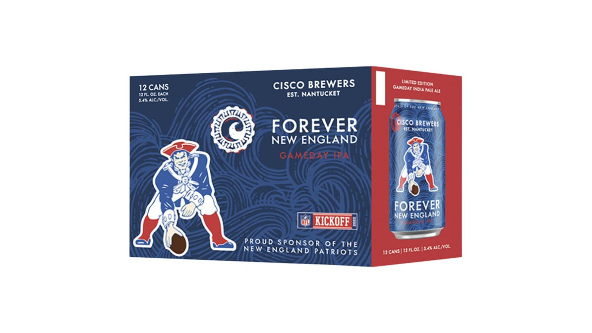 Forever New England Gameday IPA — Cisco Brewers