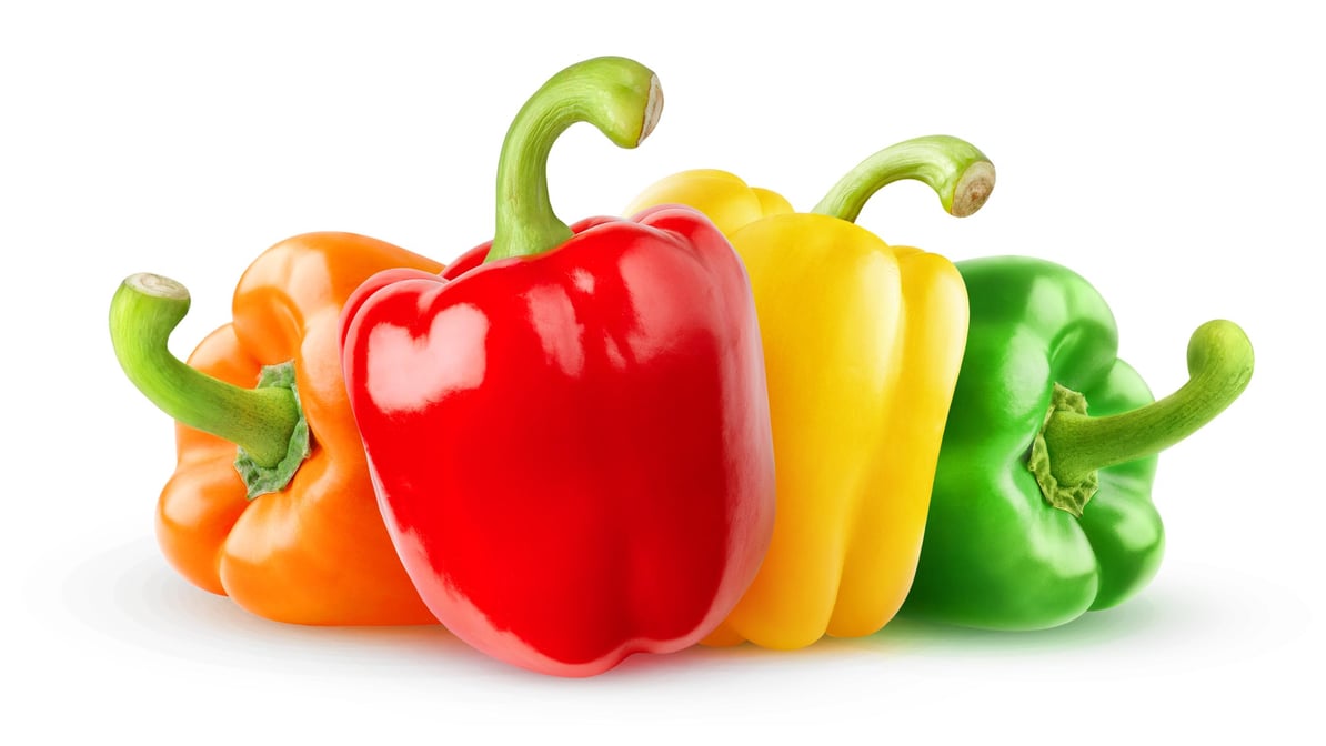 Fresh Red Bell Pepper, 4 ct.