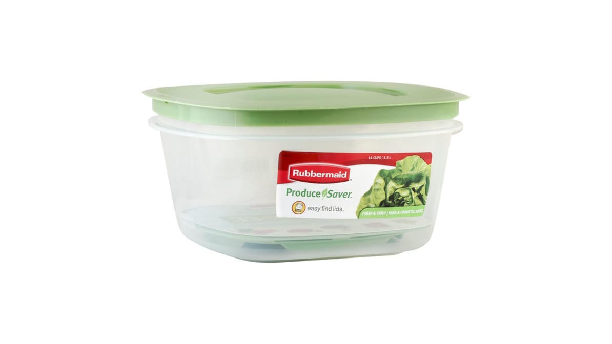 Rubbermaid Produce Saver Easy Find Lids Food Storage Container