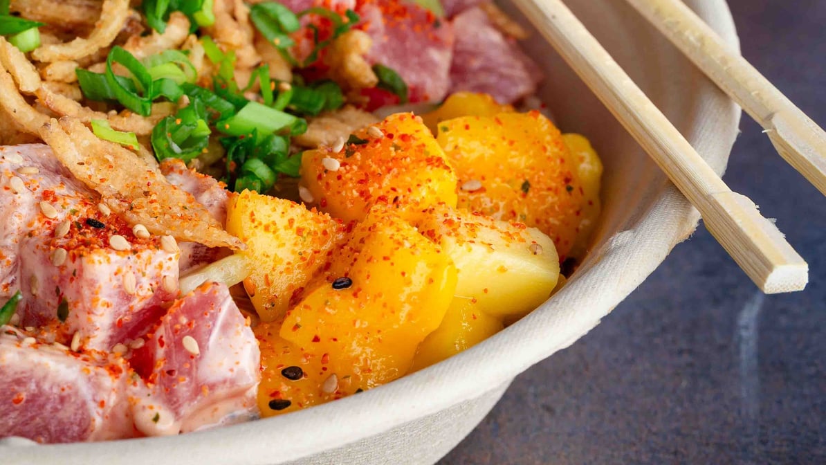 Order Online Poke Bowl Lunch & Dinner — The Scale Poke Bar