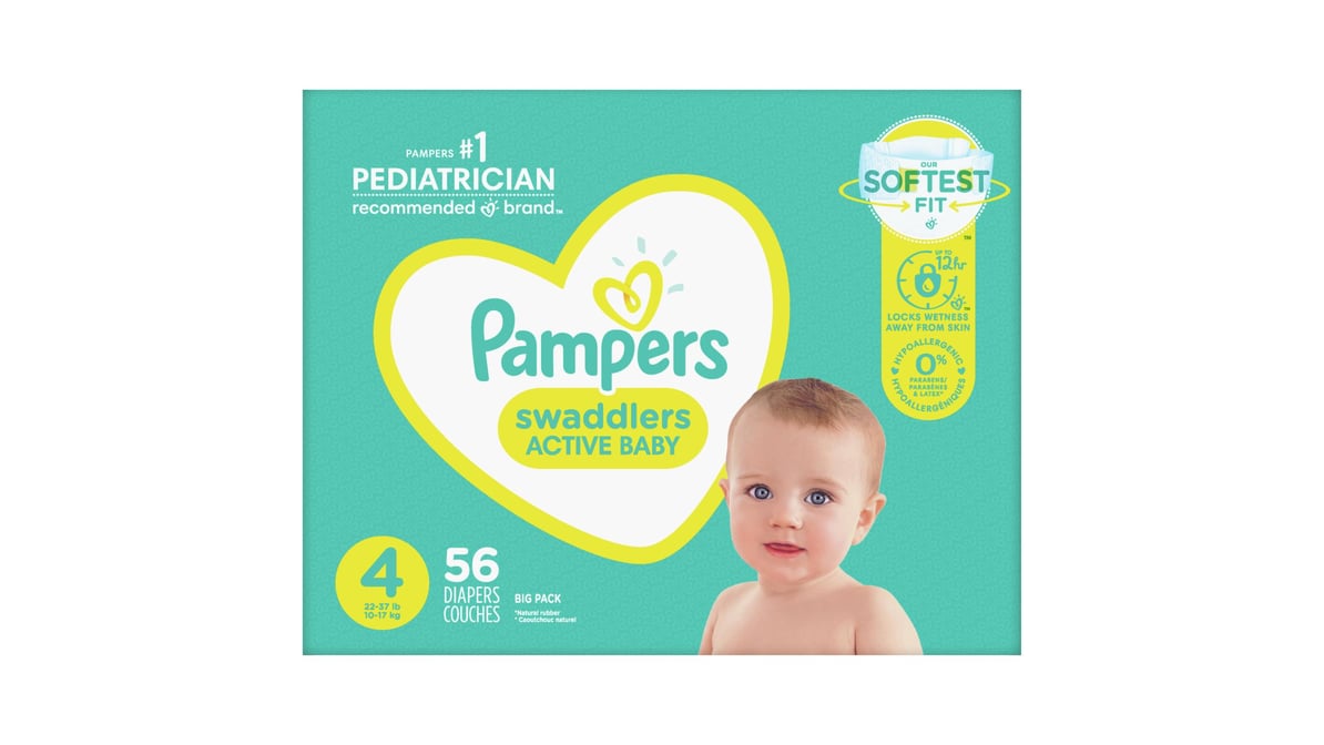 Pampers fashion size 1 56 pack