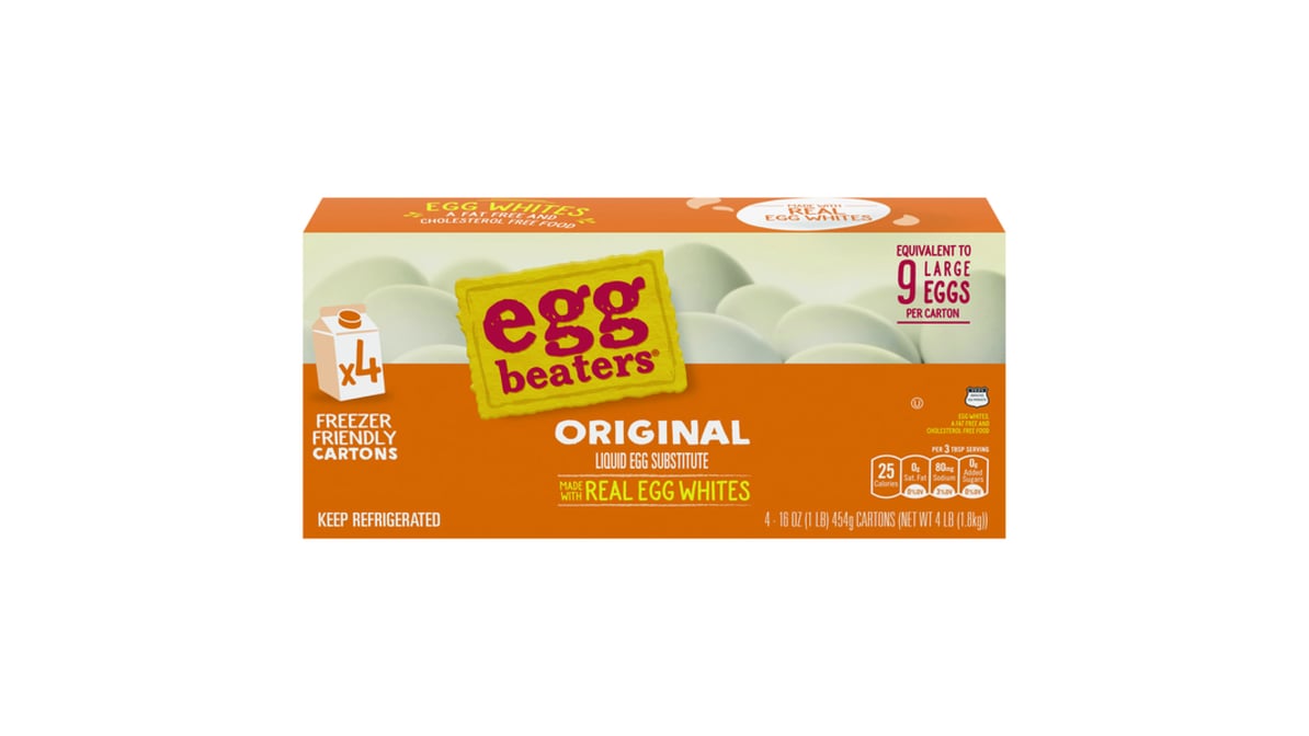 Egg Beaters Egg, Cholesterol Free, Original 16 Oz