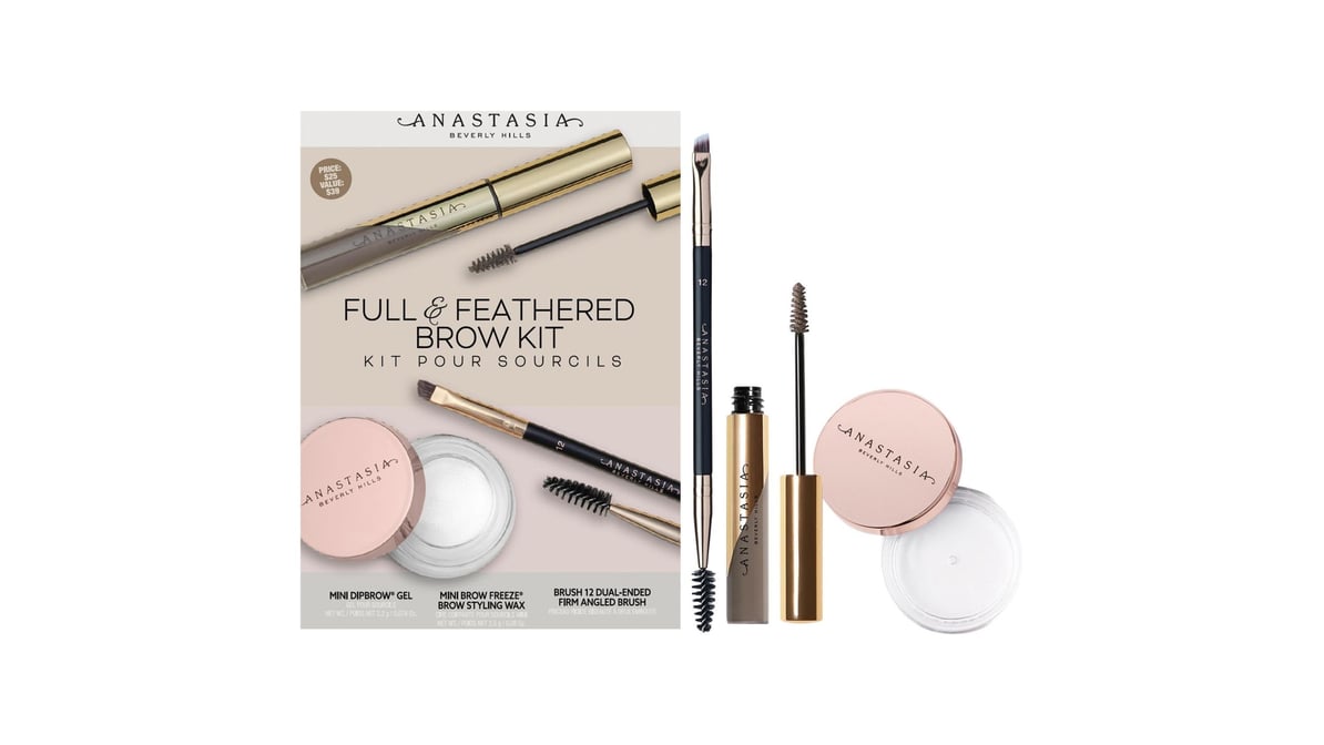 Anastasia Beverly Hills Full & Feathered Taupe Eyebrow Kit