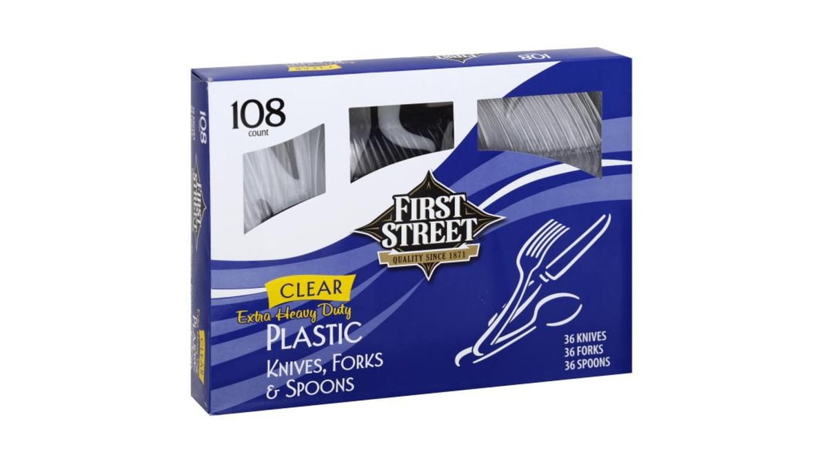 Plastic Knives Clear - 1200 ct.