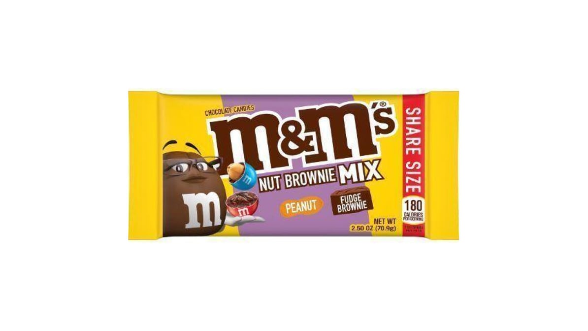 M&M Nut Brownie Mix Chocolate Candies : Taste America