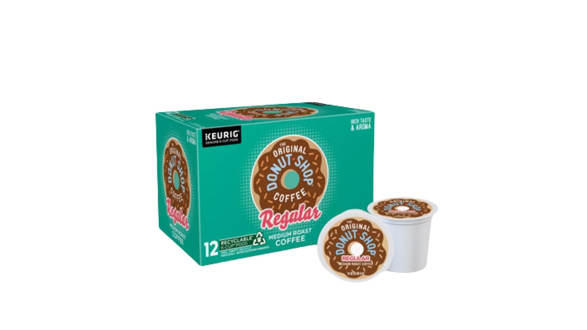 The Original Donut Shop Regular Keurig Single-Serve K-Cup Pods, Medium  Roast Coffee, 12 Count