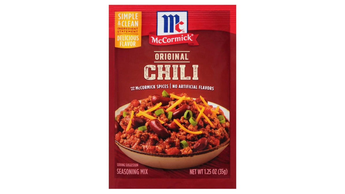 Mccormick Seasoning Mix, Chili, Original - 1.25 oz