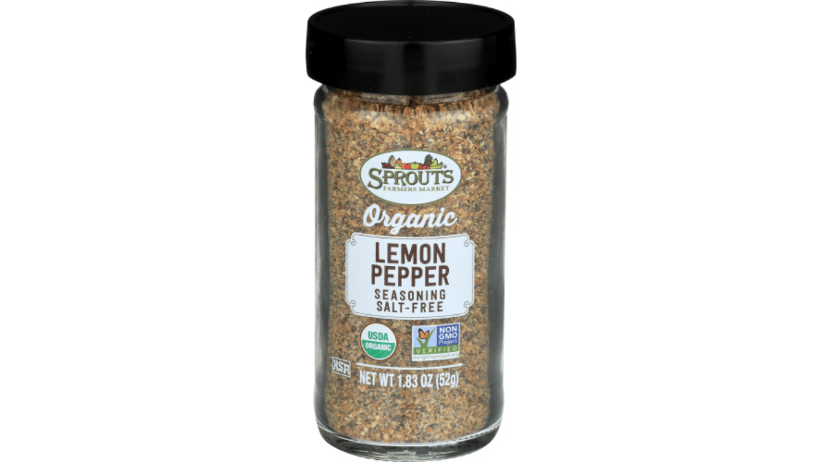 Lemon Pepper, Salt free Organic