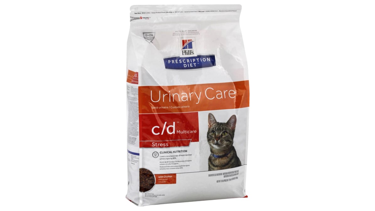 Orders urinary cat food prescription