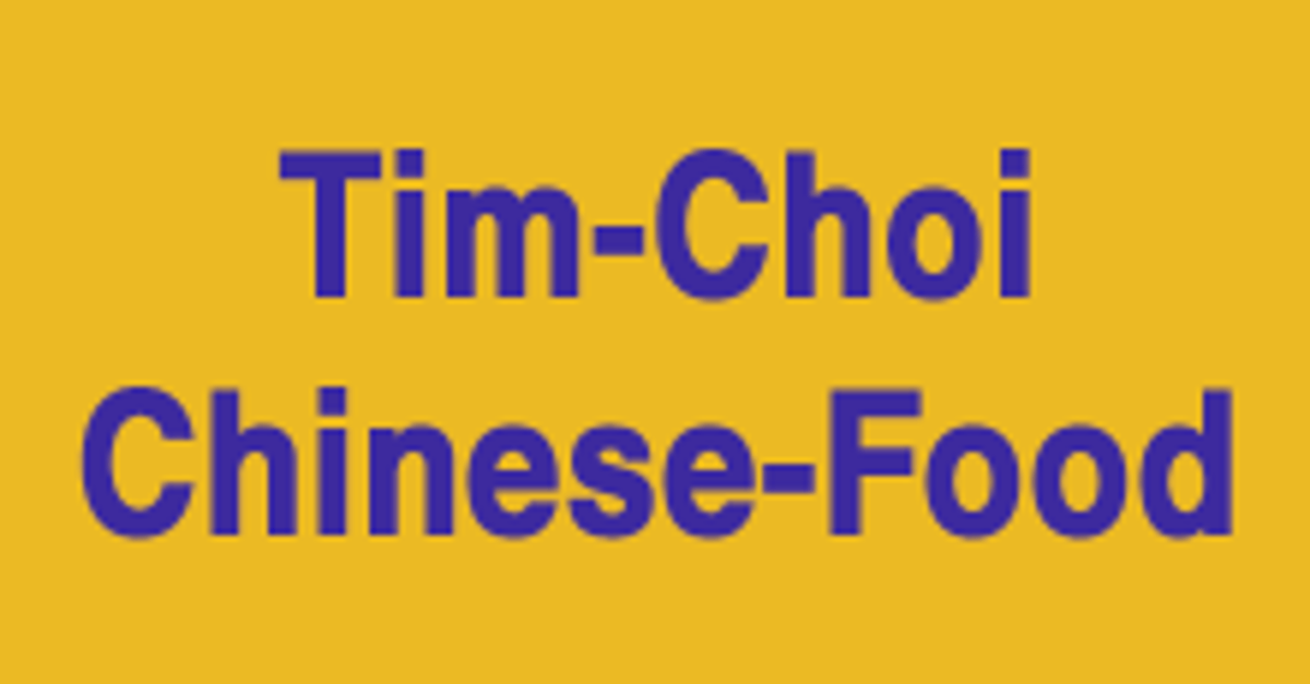Tim Choi Chinese Food