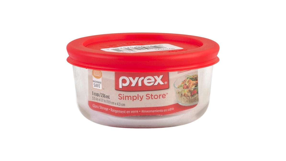 Pyrex 6 Cup Rectangular Glass Food Storage (1 ct) Delivery - DoorDash