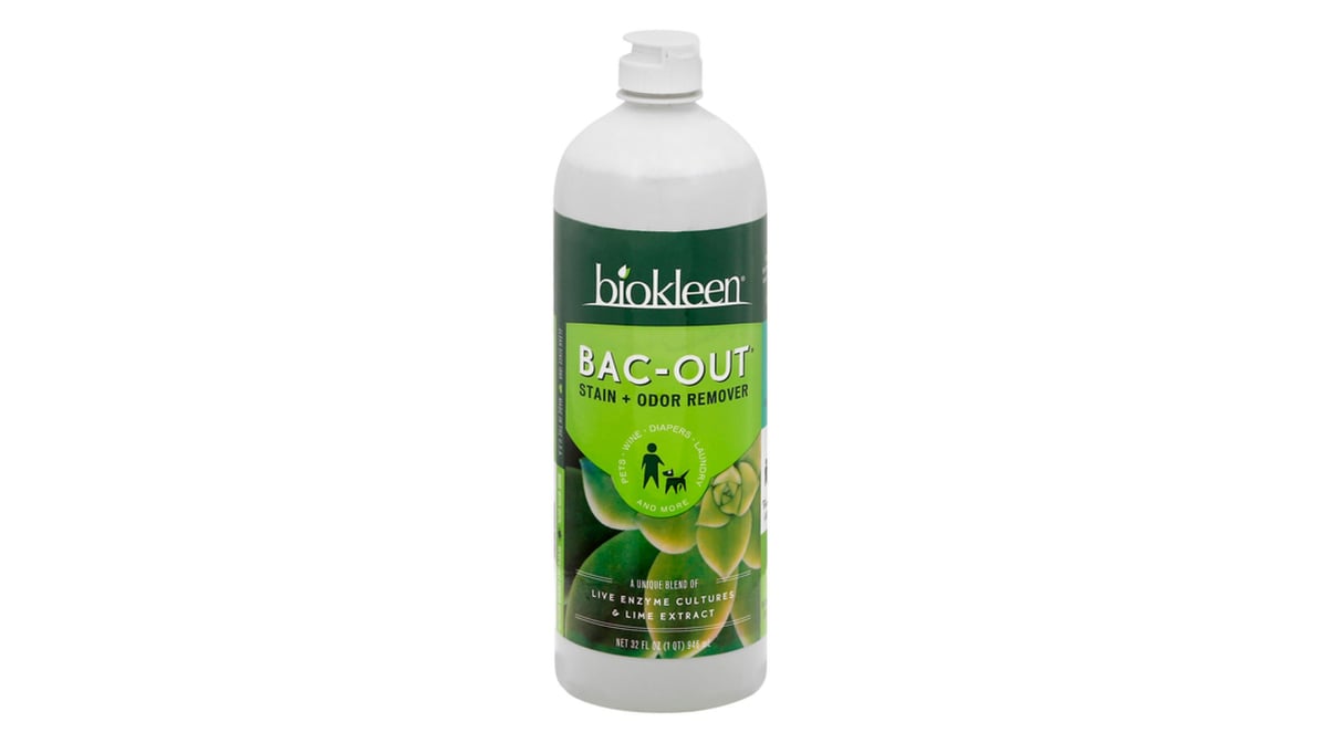 Biokleen Bac Out Stain Odor Remover Stain Remover, 32 fl oz - Baker's