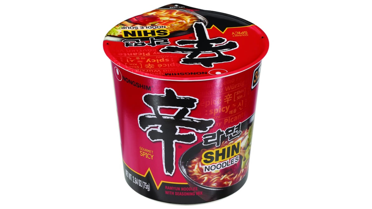 Nong Shim Noodle Soup Shin Gourmet Spicy (2.64 oz)