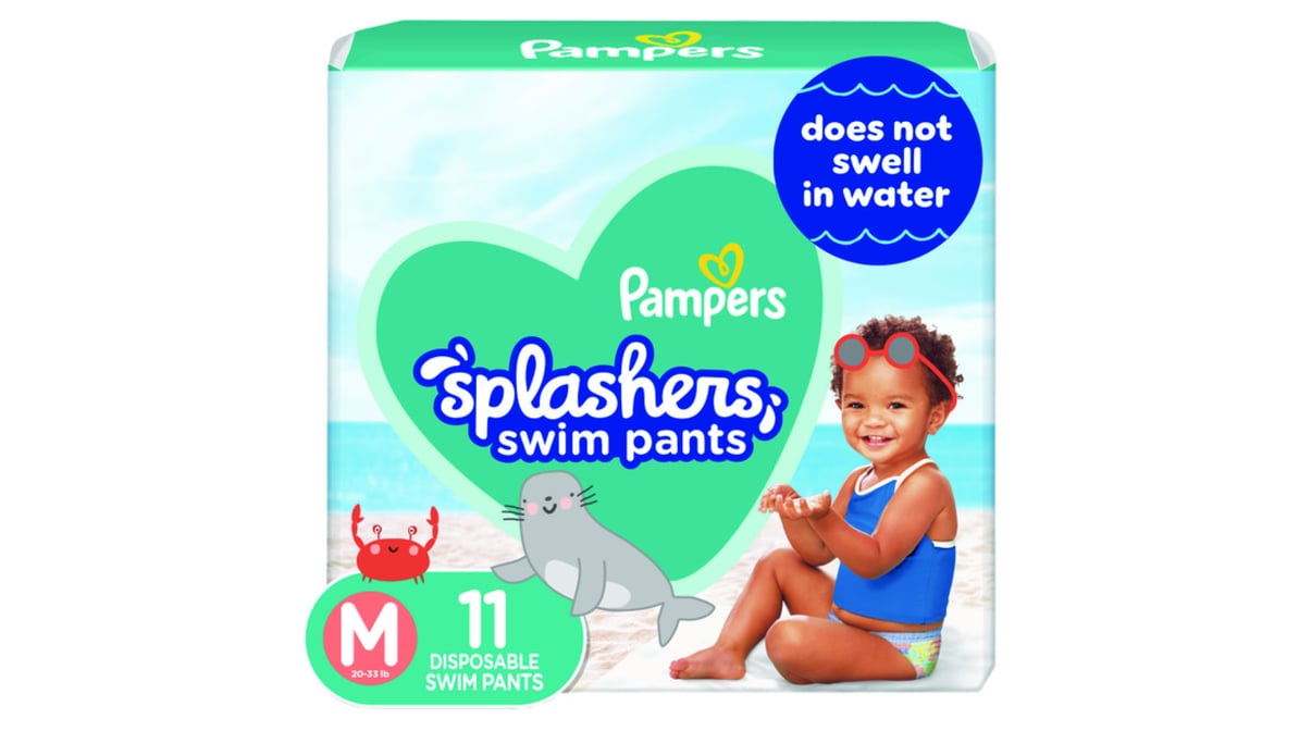 Pampers splashers shops xl