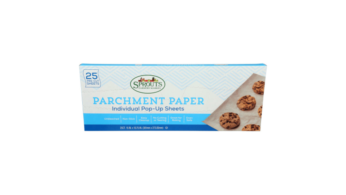 Sprouts Parchment Paper Sheets Unbleached (25 ct) Delivery - DoorDash