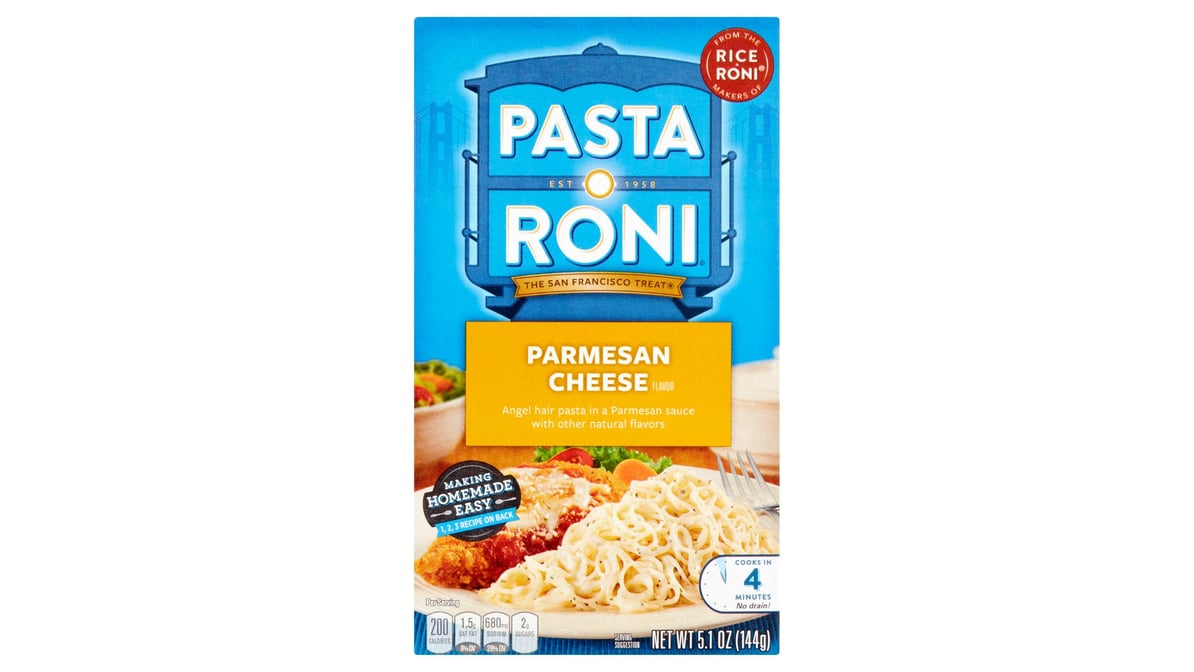 Pasta Roni Pasta, Parmesan Cheese Flavor - 5.1 oz