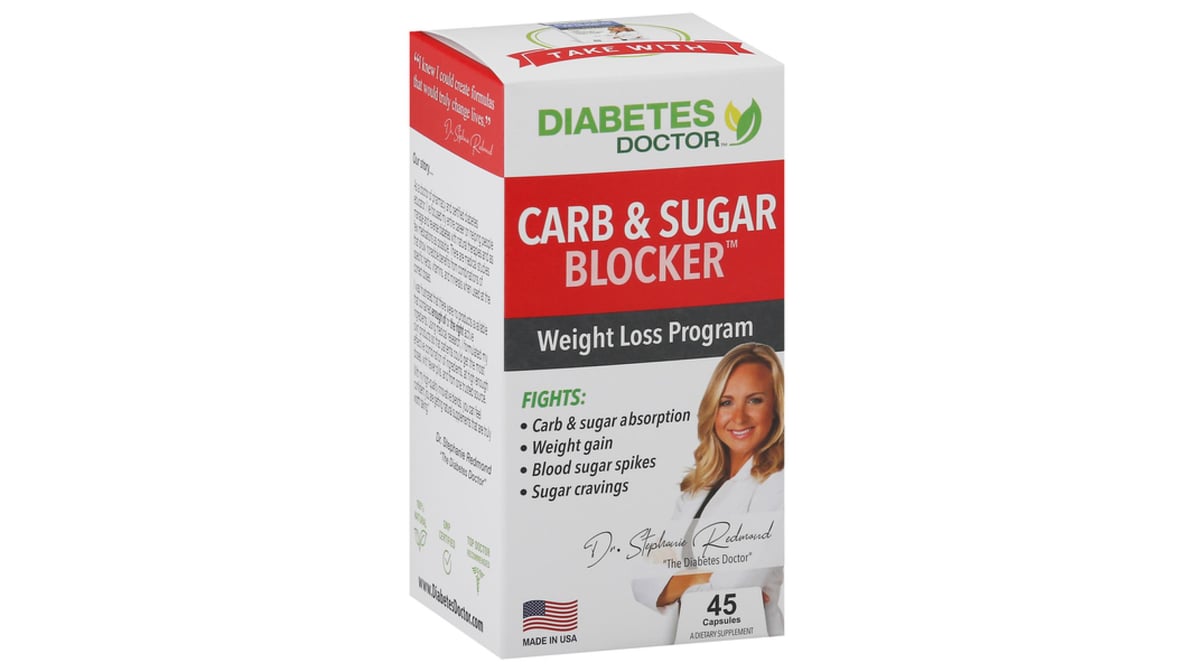 Diabetes Doctor Carb & Sugar Blocker Capsules 20 ct   Delivery ...