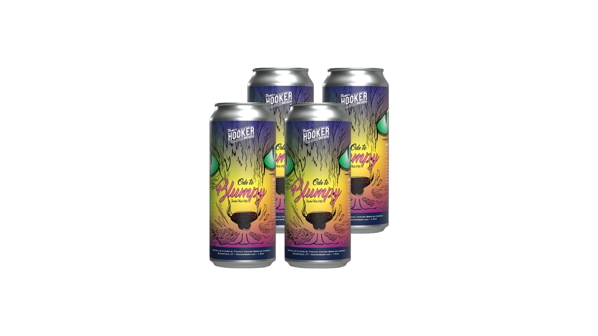 Thomas Hooker Brewery Ode To Blumpy IPA Cans (16 oz x 4 ct) | Delivery Near  Me - Doordash