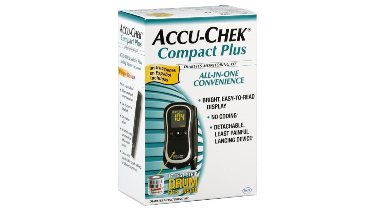 Accu Chek Diabetes Monitoring Compact Plus   Delivery Near Me ...