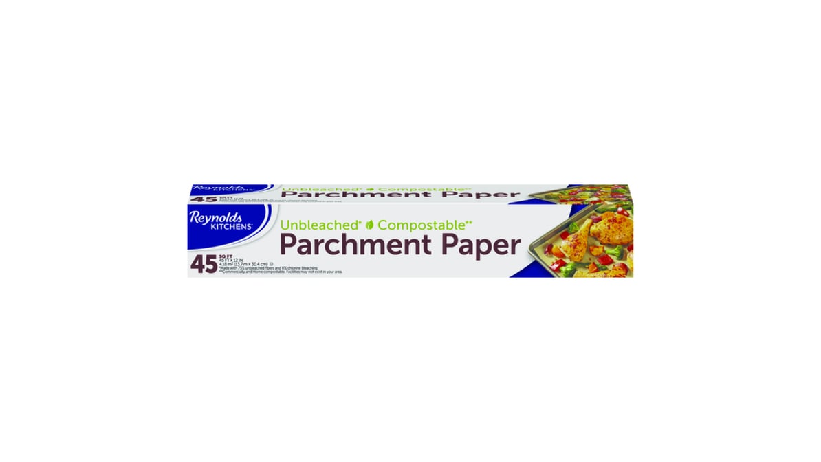 Reynolds Kitchens Unbleached Compostable Parchment Paper 45