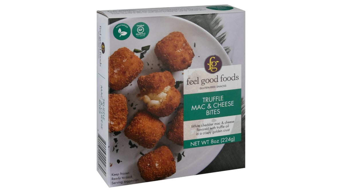 Feel Good Foods Truffle Mac & Cheese Bites (8 oz) Delivery - DoorDash