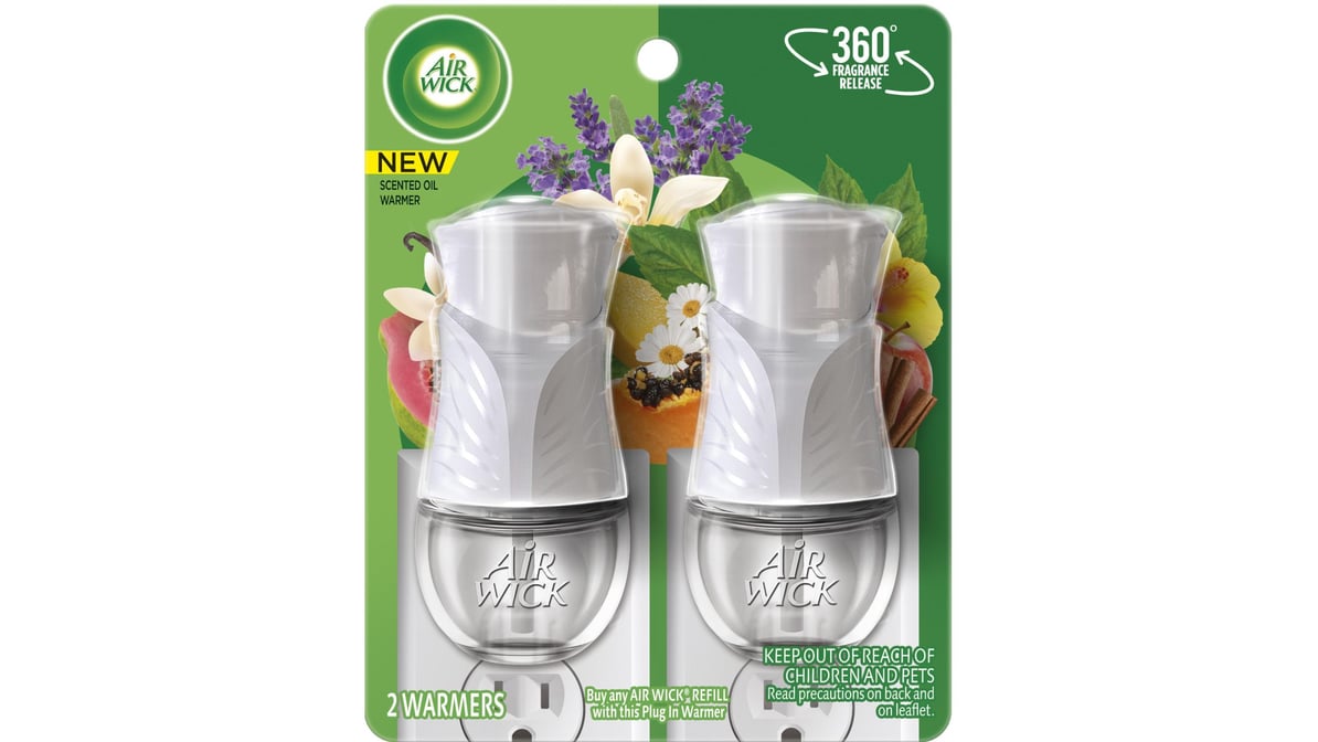 Air Wick Scented Oil Plug In Air Freshener Warmer White
