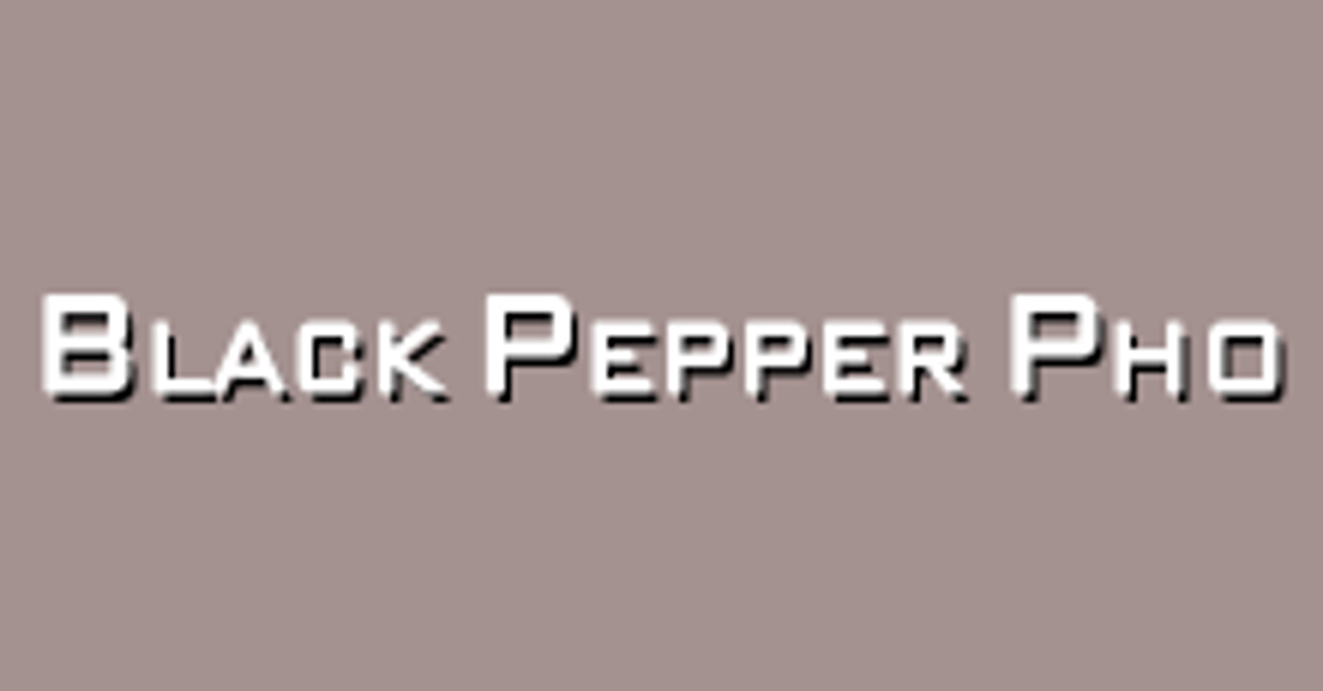 Black Pepper Phở Restaurant (Pearl St)
