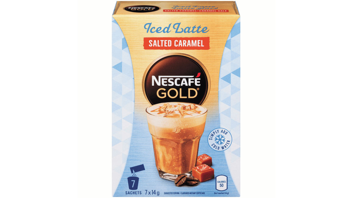 Nescafé Iced Latte Salted Caramel - seulement 3,29 € chez