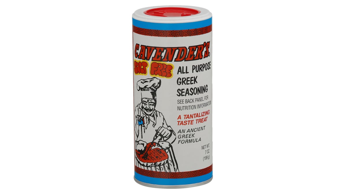 Cavender's Salt Free All Purpose Greek Seasoning (7 oz) Delivery - DoorDash
