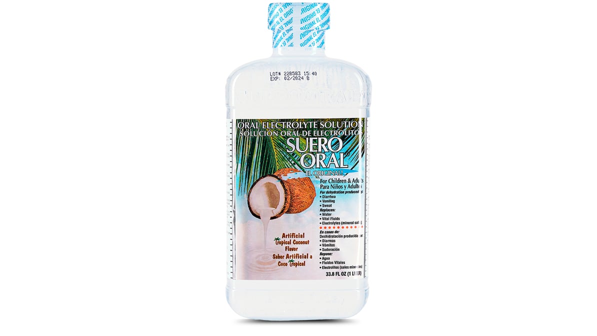 Suero Oral Coconut Pediatric Oral Rehydration (33.8 oz) | Delivery Near Me  - Doordash