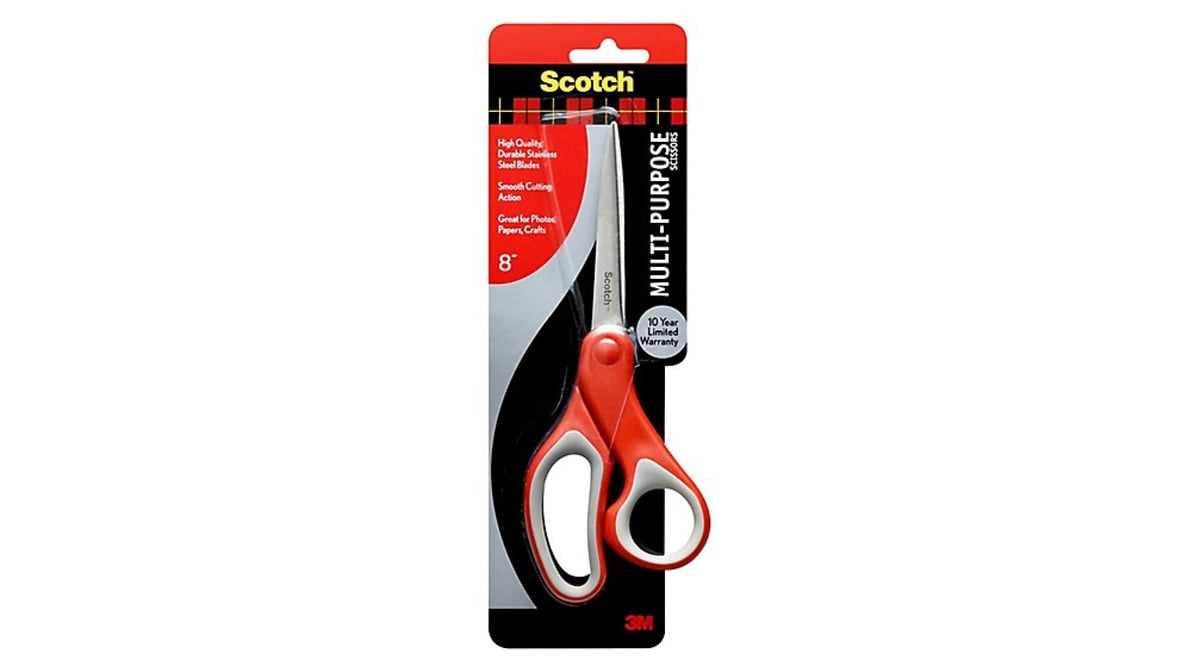 Scotch Scissors, Multi-Purpose, 8 Inches