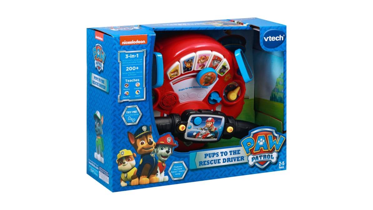 Paw patrol vtech driver hotsell