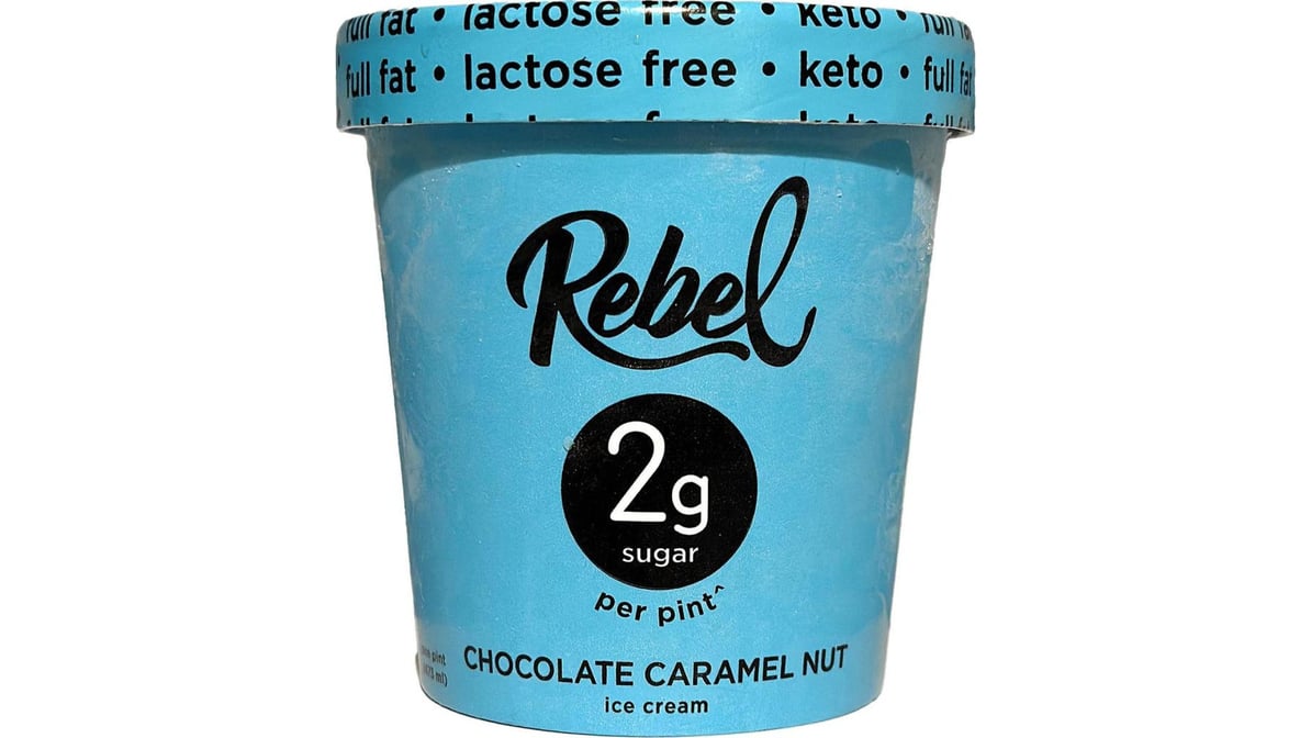 Rebel Ice Cream  Chocolate Caramel Nut