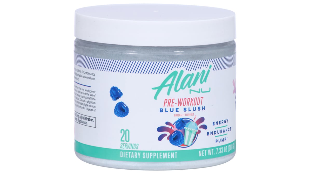 Alani Nu Pre Workout - Blue Slush