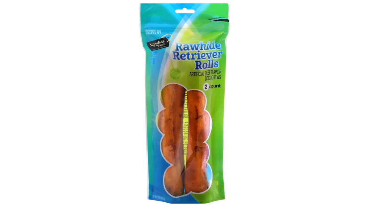 Rawhide retriever clearance rolls