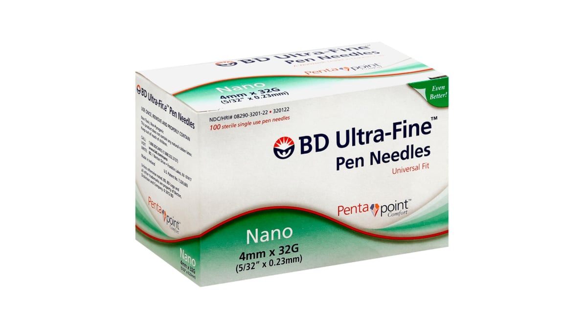 BD Ultra Fine Universal Fit Pen Needles 20 ct   Delivery Near ...