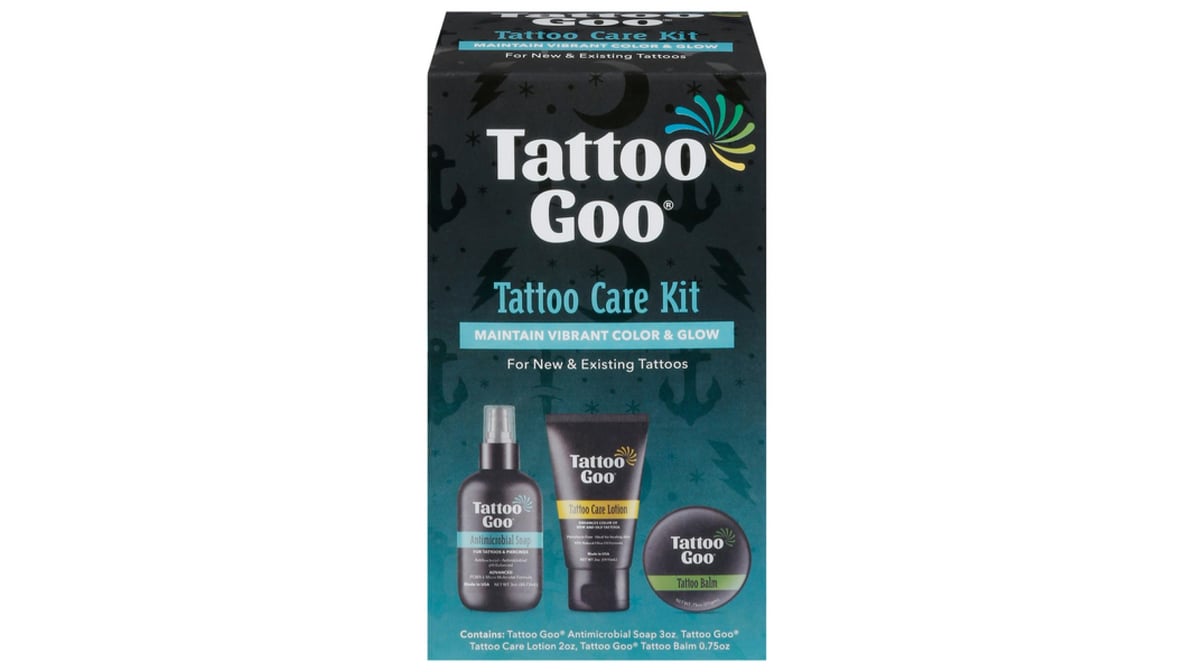  Tattoo Goo Aftercare Kit Includes Antimicrobial Soap