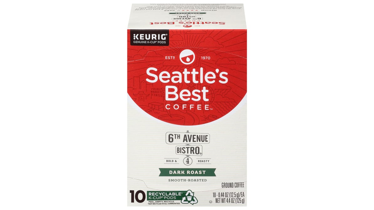 seattle's best 6th avenue bistro k cups