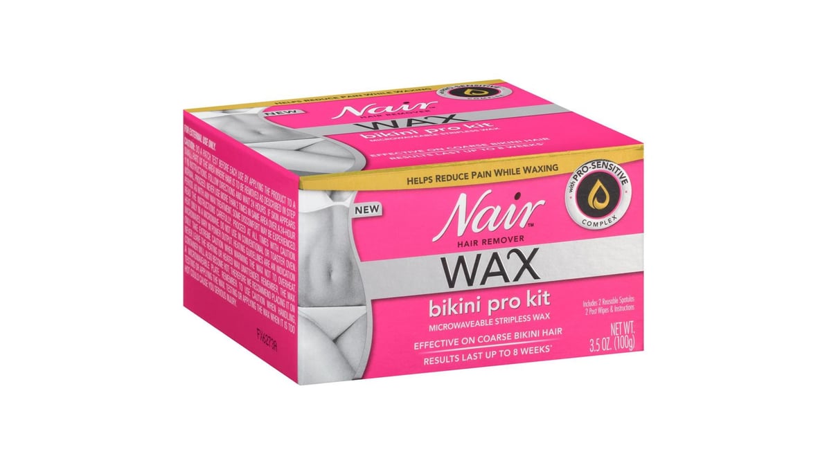 Nair Wax Bikini Hair Remover Pro Kit | Delivery Near Me - Doordash