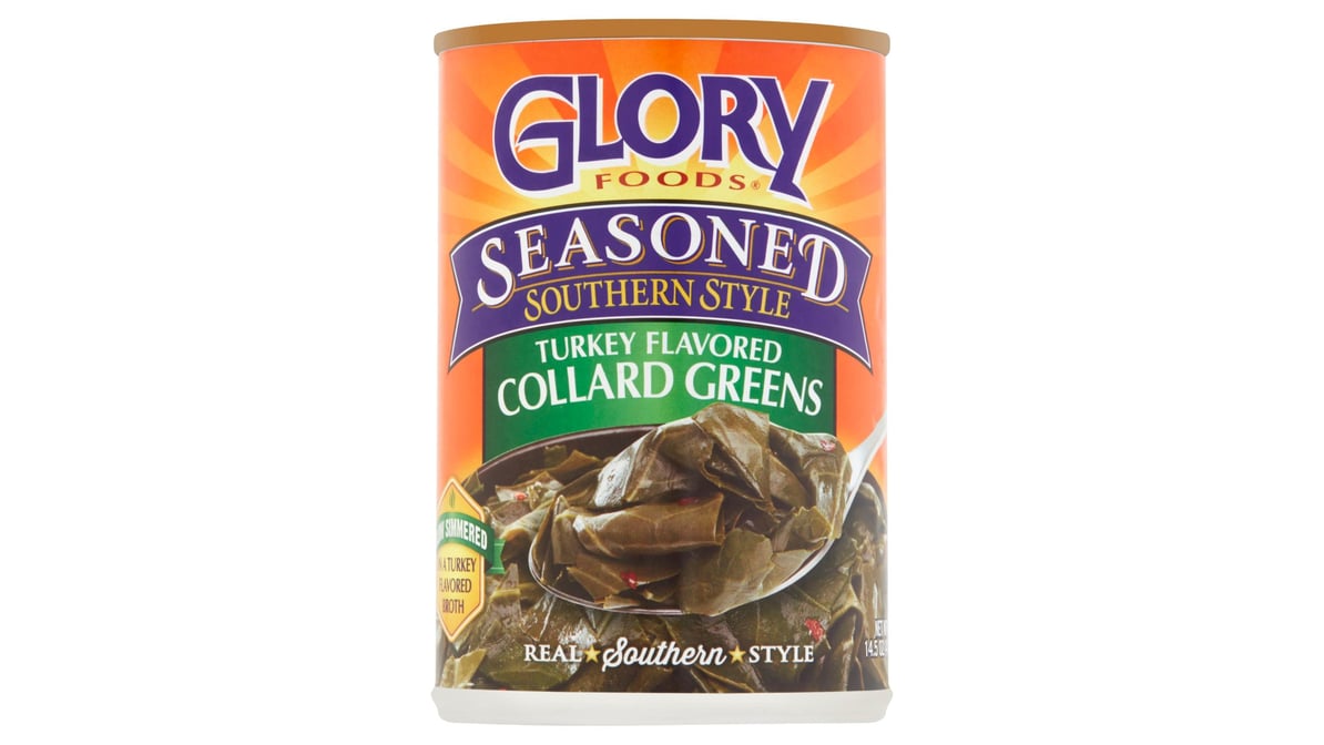 Seasoned Collard Greens - Glory Foods