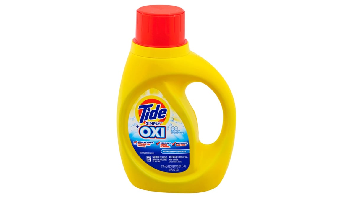 Tide Simply Plus OXI Liquid Laundry Detergent